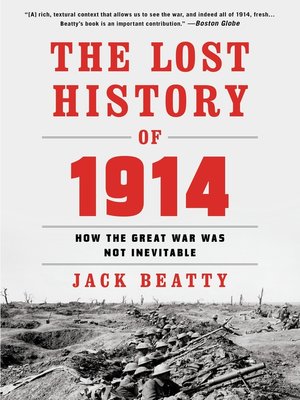cover image of The Lost History of 1914